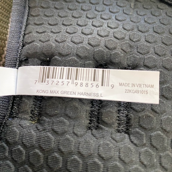 KONG MAX Olive Green Dog Harness  Size L  NWOT - Picture 6 of 6